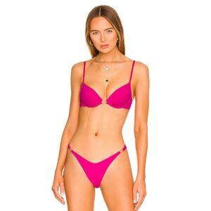L*Space Pink Bikini Set Like new